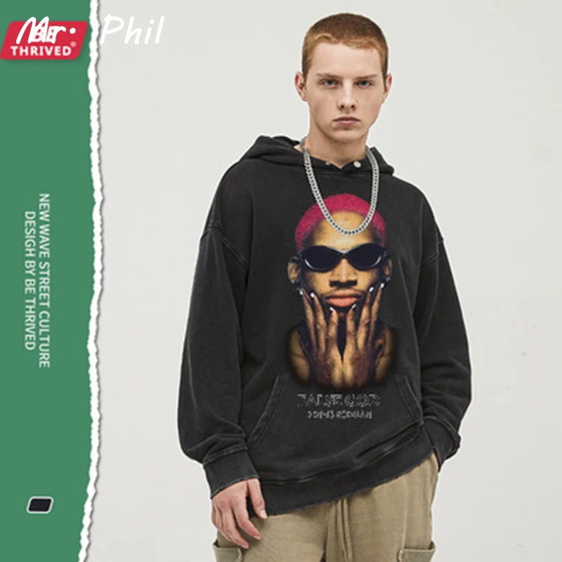 Новинка осени 2021 потертый свитер певица в стиле хип-хоп с принтом Ретро Европейская и американская Модная брендовая Толстовка
Новинка осени 2021 потертый свитер певица в стиле хип-хоп с принтом Ретро Европейская и американская Модная брендовая Толстовка