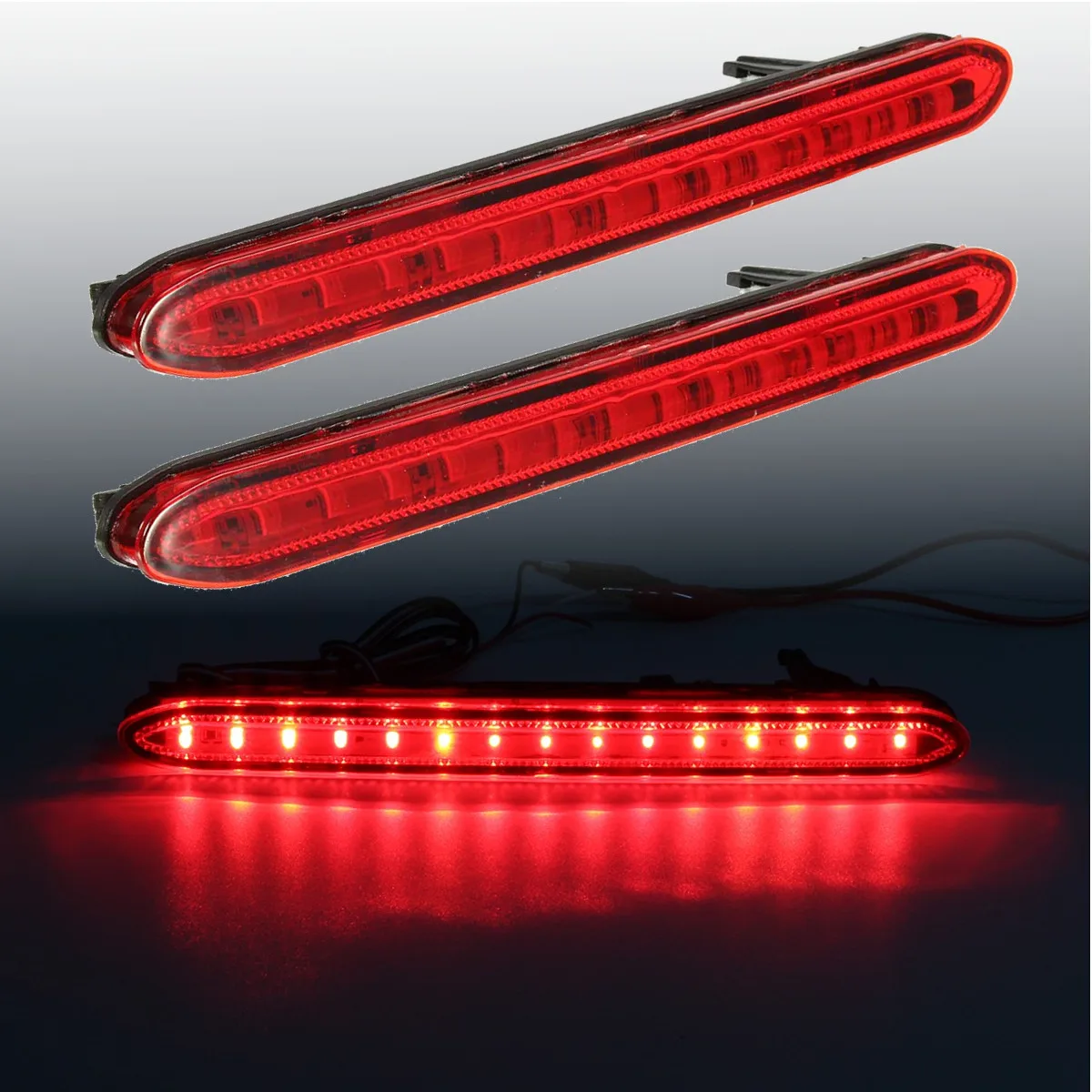 The new 1 pair of LED automatic rear brake parking warning light tail light reflector LED for Honda for Odyssey 2007
The new 1 pair of LED automatic rear brake parking warning light tail light reflector LED for Honda for Odyssey 2007