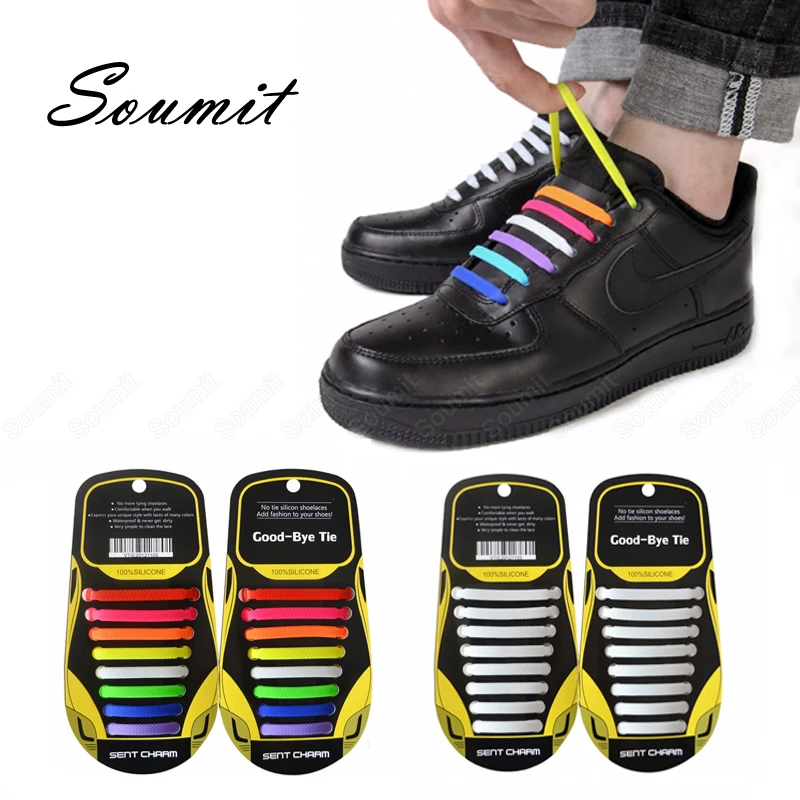 16Pcs Silicone Elastic Shoelaces for Women Men Shoes Athletic No Tie Shoe Lace Sneakers Quick Replacement Waterproof Lazy Laces
16Pcs Silicone Elastic Shoelaces for Women Men Shoes Athletic No Tie Shoe Lace Sneakers Quick Replacement Waterproof Lazy Laces