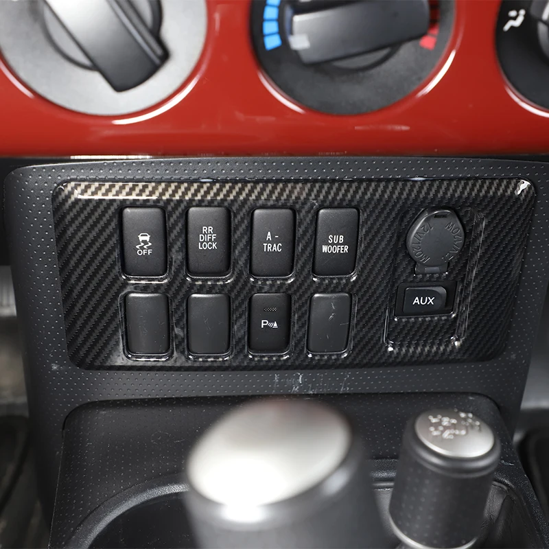 For Toyota FJ Cruiser 2007-2021 Car Driving Assistance Central Control Switch Trim Frame Cover Sticker ABS auto parts
For Toyota FJ Cruiser 2007-2021 Car Driving Assistance Central Control Switch Trim Frame Cover Sticker ABS auto parts