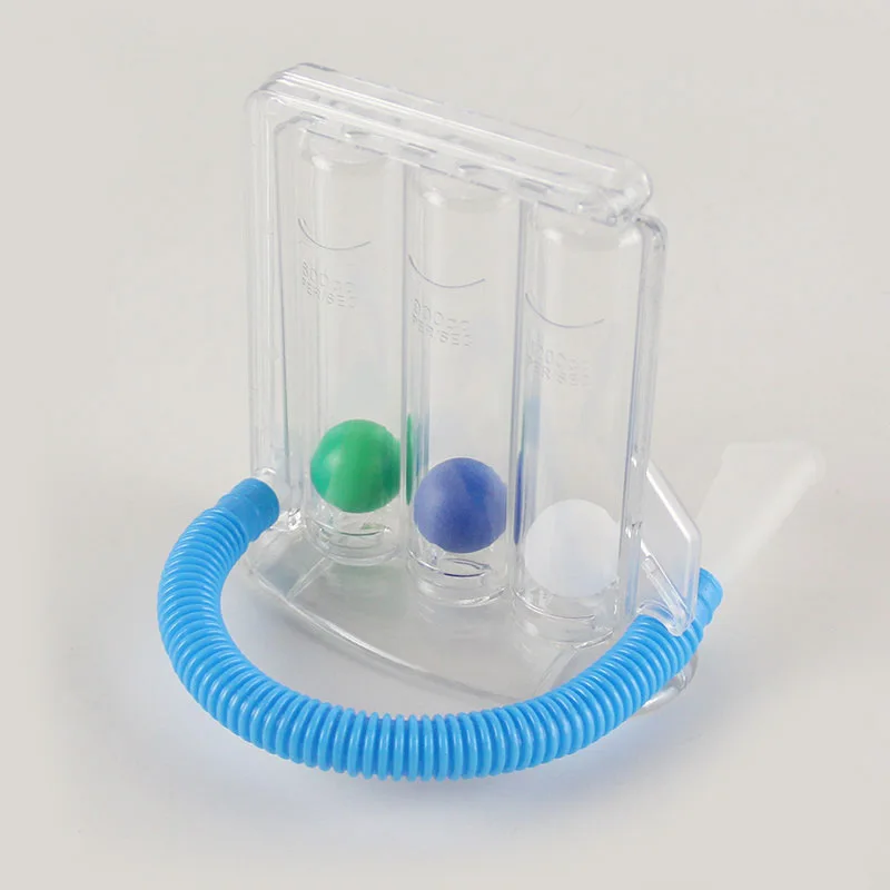 Three Ball Instrument Vital Capacity Training Breathing Training Device Blowing Breath Pulmonary Function Exercise
Three Ball Instrument Vital Capacity Training Breathing Training Device Blowing Breath Pulmonary Function Exercise