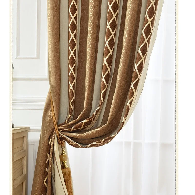 Fashion Modern Minimalist Curtain Diamond Lattice Printing Jacquard Chenille Curtains for Living Room Bedroom Shading Curtains
Fashion Modern Minimalist Curtain Diamond Lattice Printing Jacquard Chenille Curtains for Living Room Bedroom Shading Curtains