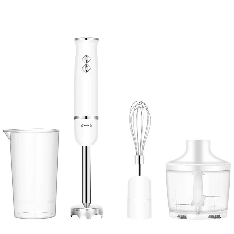 Hand Blender 4 in 1 Portable Stick Food Blender Set Stainless Steel Ice Blades For Kitchen Fruit Vegetable Hand Juicer Smoothie
Hand Blender 4 in 1 Portable Stick Food Blender Set Stainless Steel Ice Blades For Kitchen Fruit Vegetable Hand Juicer Smoothie
