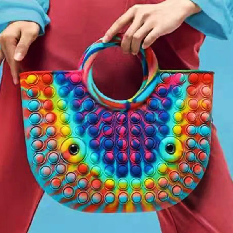 Popularity Large-Size Fingertip Toys Push Bubble Pop Its Pendant New Bag Hot Sale Adults Decompression Toys Children Anti-Stress
Popularity Large-Size Fingertip Toys Push Bubble Pop Its Pendant New Bag Hot Sale Adults Decompression Toys Children Anti-Stress