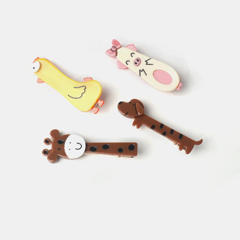 2022 New Cute Sweet Fashion Animal Hairpin Cartoon Resin Hairpins For Hair Girl Heart Hair Accessories 
2022 New Cute Sweet Fashion Animal Hairpin Cartoon Resin Hairpins For Hair Girl Heart Hair Accessories