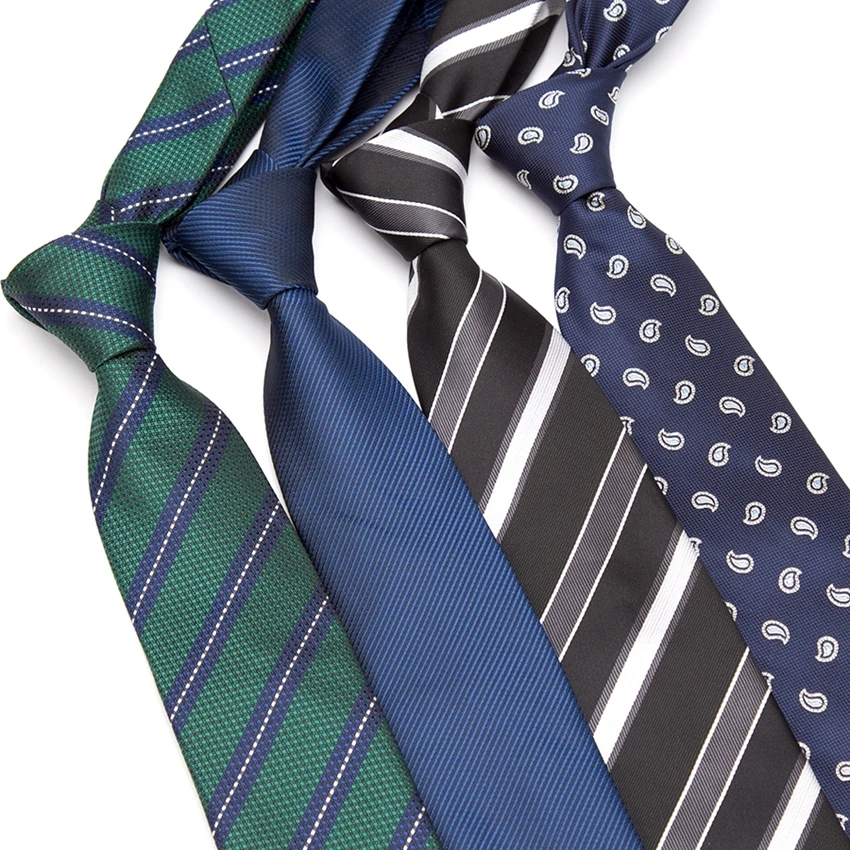 New Mens Ties Fashion Striped Jacquard Tie Luxury Wedding Gifts Business Paisley Party for Men Formal Dress Neckties Accessories
New Mens Ties Fashion Striped Jacquard Tie Luxury Wedding Gifts Business Paisley Party for Men Formal Dress Neckties Accessories