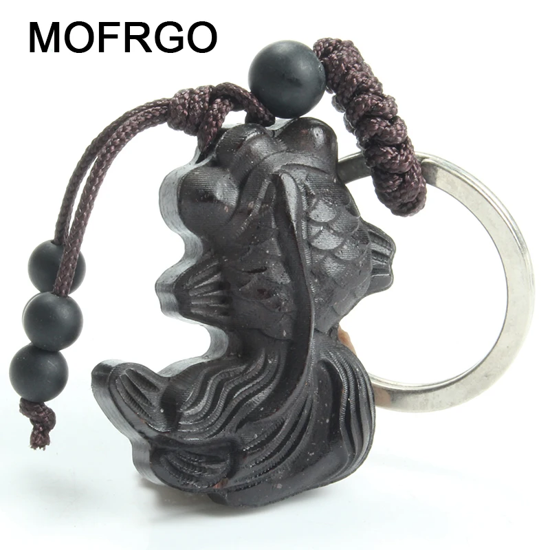 Chinese Traditional Wood Products Ebony Wood Good Cute Little Goldfish Car Key Ring Pendant Keychain
Chinese Traditional Wood Products Ebony Wood Good Cute Little Goldfish Car Key Ring Pendant Keychain