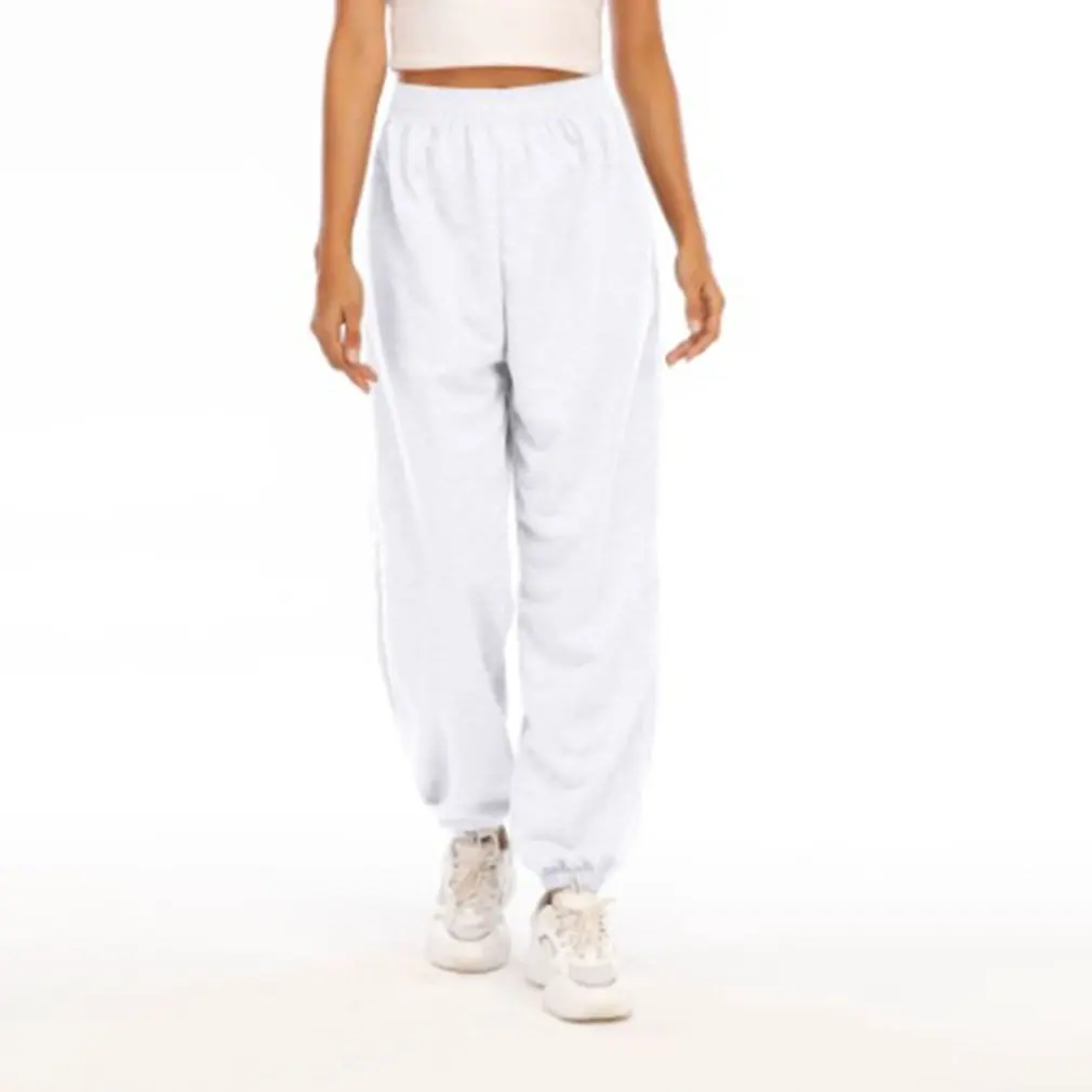 New Solid Color Trousers Women's Closed Bottom Sweatpants With Pockets High Waist Workout Jogger Pants Casual Trousers
New Solid Color Trousers Women's Closed Bottom Sweatpants With Pockets High Waist Workout Jogger Pants Casual Trousers
