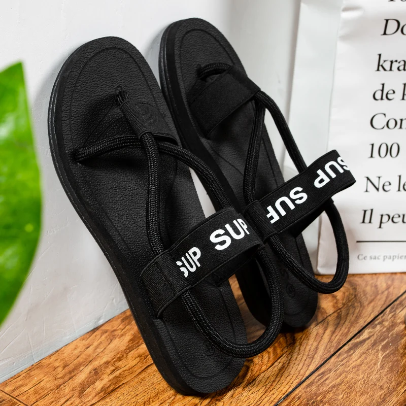 New summer beach couple flip flops non-slip high quality shoes soft and comfortable large size men's shoes flip flops rope laces
New summer beach couple flip flops non-slip high quality shoes soft and comfortable large size men's shoes flip flops rope laces