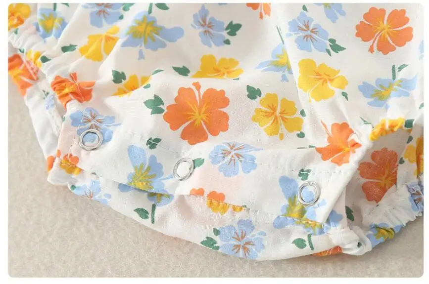 1 set Baby Summer Clothing Infant Newborn Baby Girl Floral Romper short sleeve Ruffled Jumpsuits With Headband
1 set Baby Summer Clothing Infant Newborn Baby Girl Floral Romper short sleeve Ruffled Jumpsuits With Headband