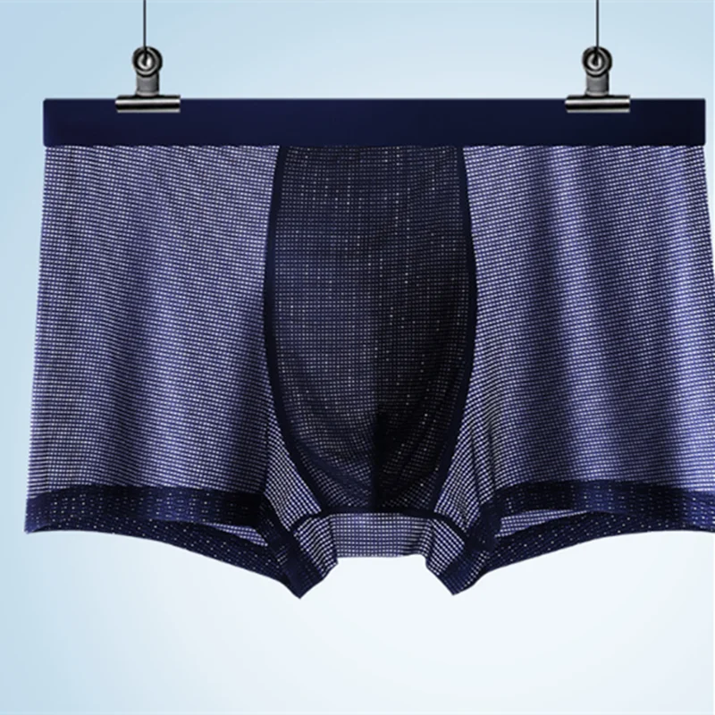 Buy 4pcs Free 1 Summer Ultra-thin Men's Boxer Shorts Icy Breathable Translucent Homme Antibacterial Functional Fabric Underpants
Buy 4pcs Free 1 Summer Ultra-thin Men's Boxer Shorts Icy Breathable Translucent Homme Antibacterial Functional Fabric Underpants
