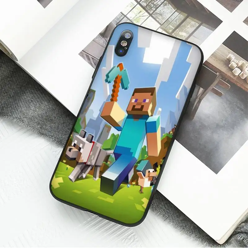 Sandbox game Mini World Phone Case For iPhone 8 7 6 6S Plus 5 5S SE 2020 11 11pro max XR X XS MAX DIY Back Cover
Sandbox game Mini World Phone Case For iPhone 8 7 6 6S Plus 5 5S SE 2020 11 11pro max XR X XS MAX DIY Back Cover