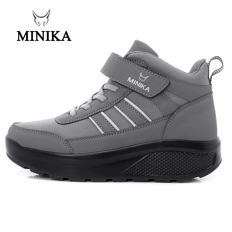 Женские кроссовки с высоким берцем Zapatos De Mujer Deportivo большие размеры 42 зима