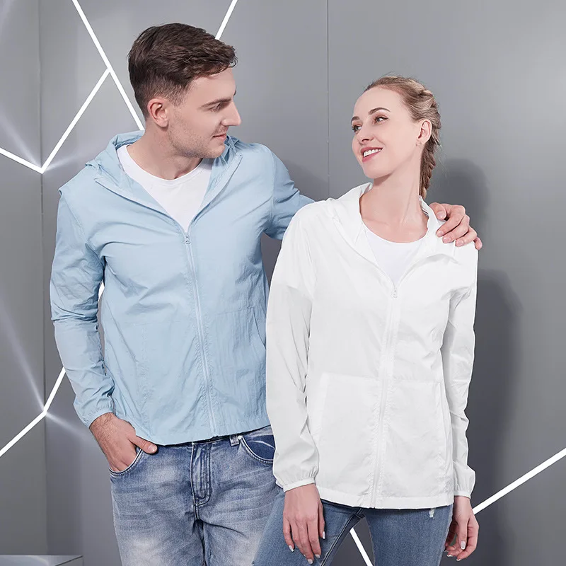 Fashion Simple Outdoor Sun Protection Clothing New Skin Clothing Men's Quick-drying Breathable Skin Windbreaker Couple Models
Fashion Simple Outdoor Sun Protection Clothing New Skin Clothing Men's Quick-drying Breathable Skin Windbreaker Couple Models