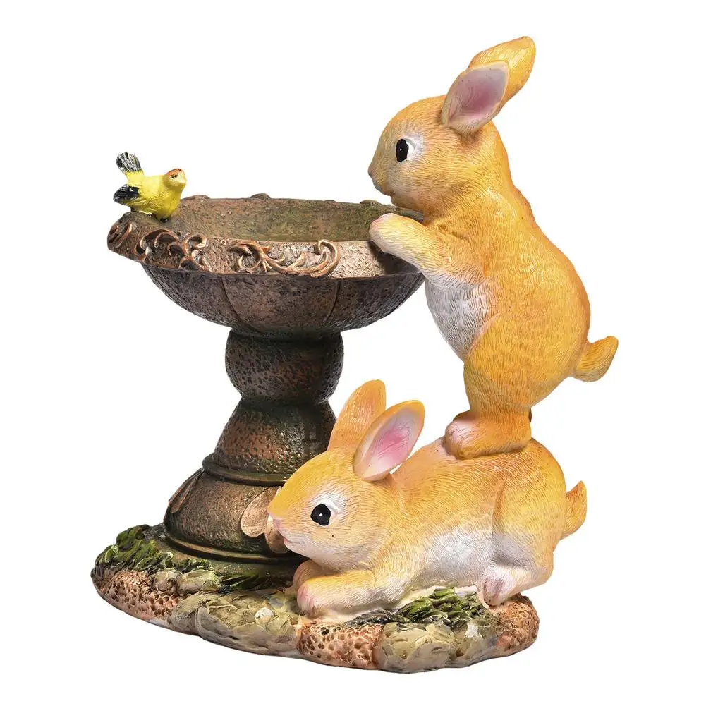 Solar Garden LED Light Solar Power Lights Rabbit Sculpture Resin Garden Birdbath Statue For Outdoor Garden Decoration Tuin Decor
Solar Garden LED Light Solar Power Lights Rabbit Sculpture Resin Garden Birdbath Statue For Outdoor Garden Decoration Tuin Decor