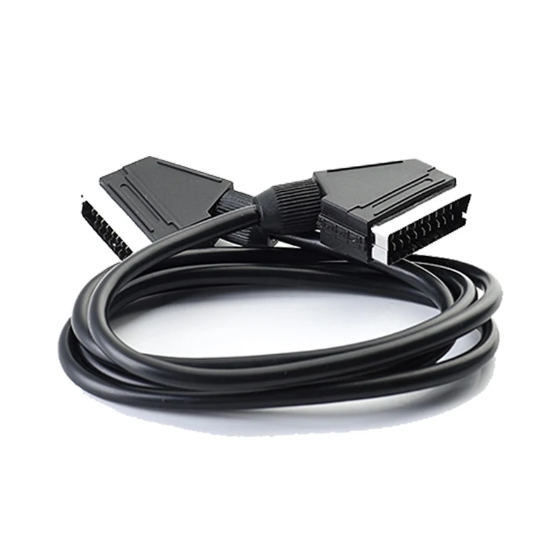European Standard Scart Line 21 Pin Male to Female Extension Cable Head Audio video extension cable 1.5 meters
European Standard Scart Line 21 Pin Male to Female Extension Cable Head Audio video extension cable 1.5 meters