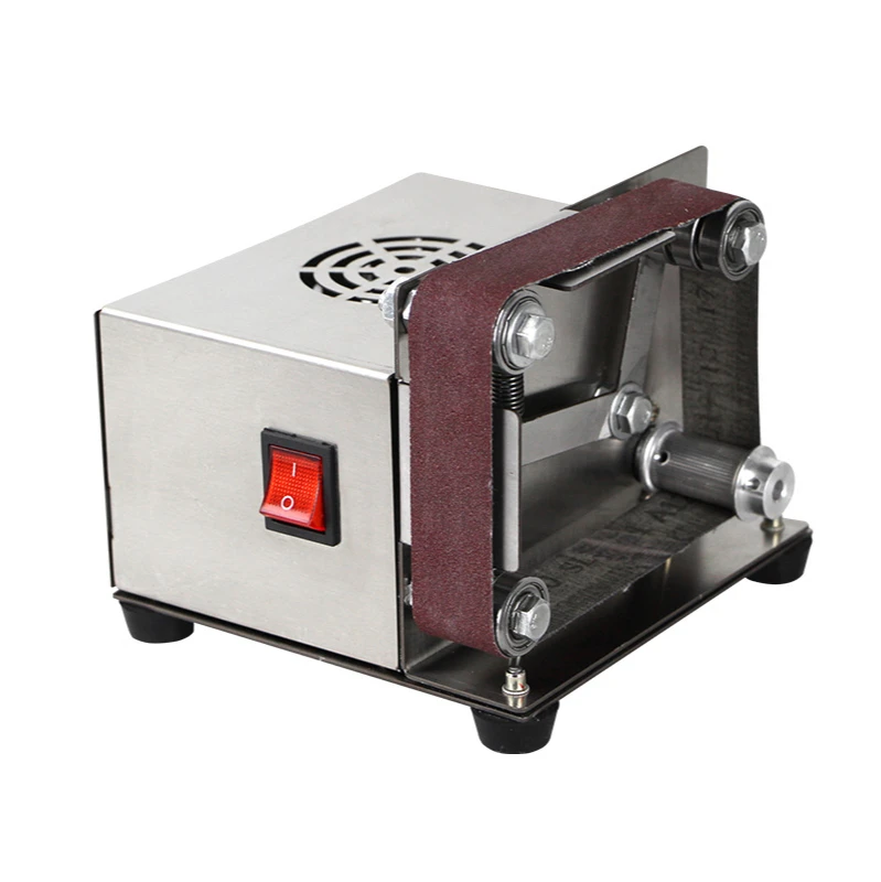 Mini Electric Belt Machine Desktop Polishing Sanding Machine Knife Sharpener 28x465MM Belt Sander 13000RPM Speed Adjustable
Mini Electric Belt Machine Desktop Polishing Sanding Machine Knife Sharpener 28x465MM Belt Sander 13000RPM Speed Adjustable