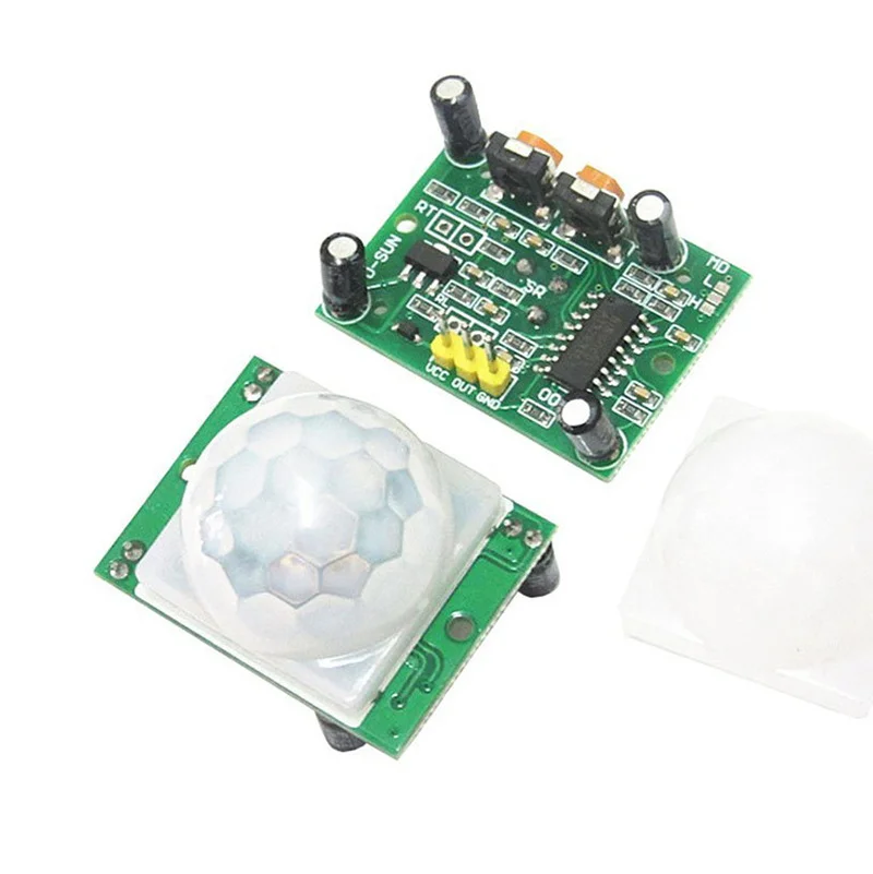 HC-SR501 Adjust IR Pyroelectric Infrared PIR Motion Sensor Detector Module SR501
HC-SR501 Adjust IR Pyroelectric Infrared PIR Motion Sensor Detector Module SR501