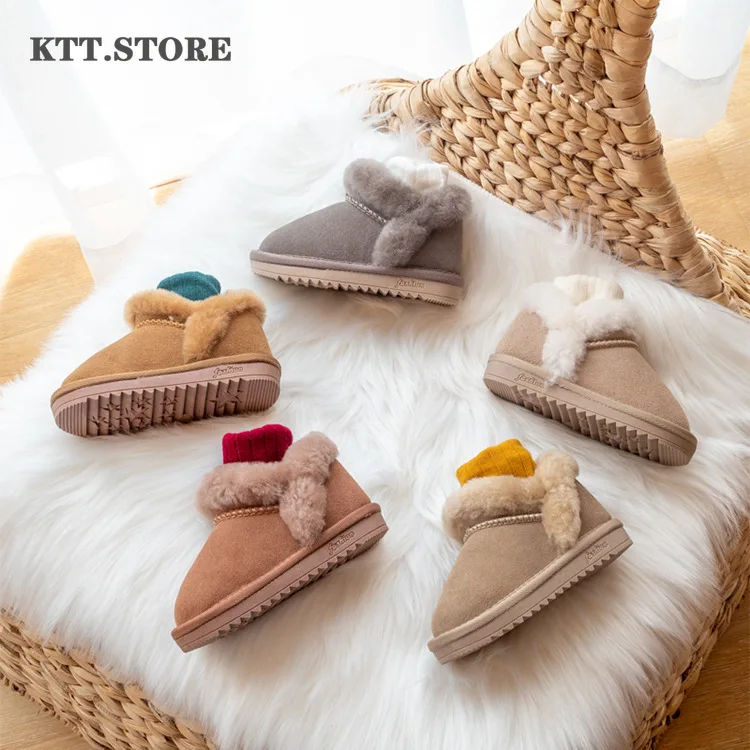 Rubber Snow Boots for Boys and Girls Winter Genuine Leather Fur Boots Boys Snow Boots with Plush Ankle Boots for Young Girls
Rubber Snow Boots for Boys and Girls Winter Genuine Leather Fur Boots Boys Snow Boots with Plush Ankle Boots for Young Girls