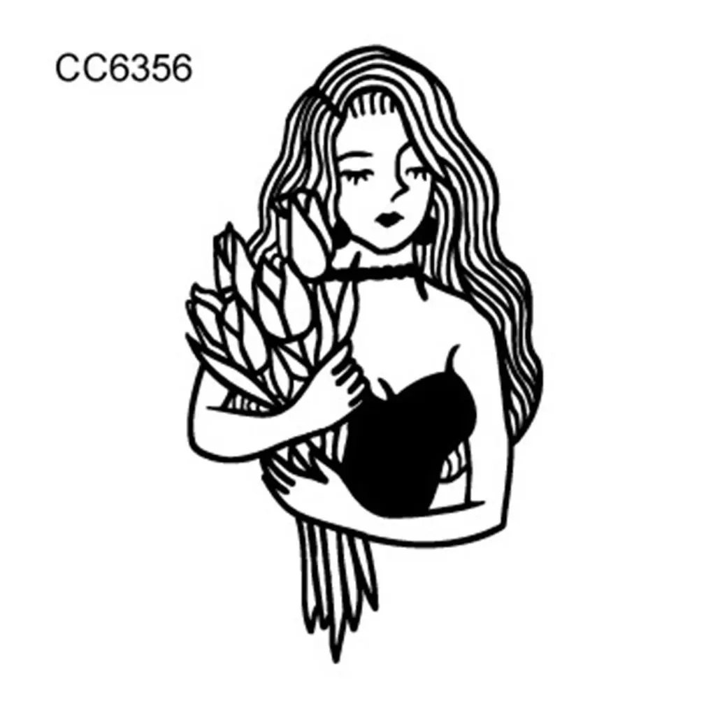 Environmentally Friendly Waterproof Tattoo Sticker Bad Girl Tattoo Sticker Line Black And White Tattoo
Environmentally Friendly Waterproof Tattoo Sticker Bad Girl Tattoo Sticker Line Black And White Tattoo
