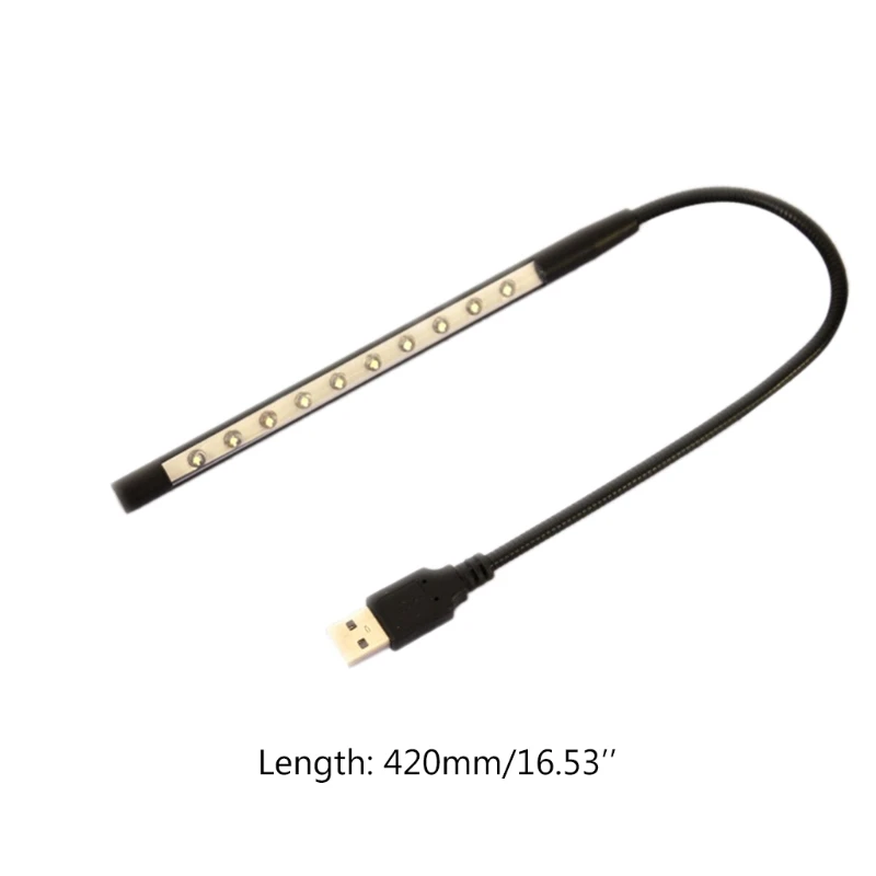 USB Reading Lamps Aluminum Alloy Flexible Stick LED Lamps Compatible with Computer Portable Power Source
USB Reading Lamps Aluminum Alloy Flexible Stick LED Lamps Compatible with Computer Portable Power Source