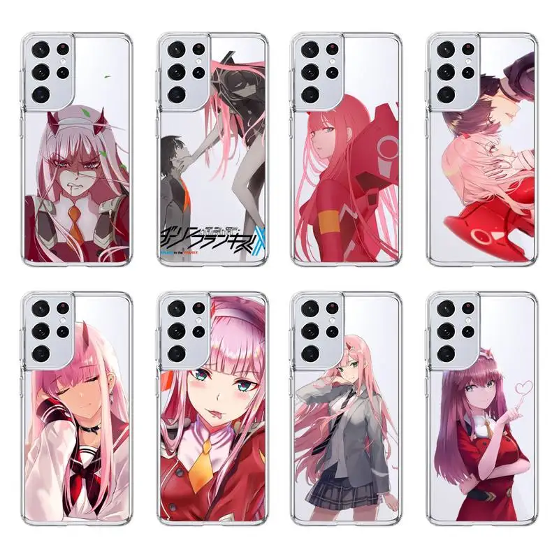 Darling In The FranXX Anime Phone Case For Samsung S20 Fe Lite S21 S30 Ultra S8 S9 S10 E Plus Transparent Clear Cover Funda
Darling In The FranXX Anime Phone Case For Samsung S20 Fe Lite S21 S30 Ultra S8 S9 S10 E Plus Transparent Clear Cover Funda