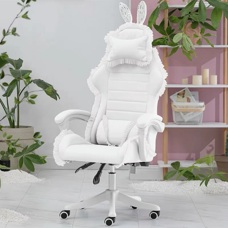 Wcg gaming chair girl cute Chair Reclining Armchair with Footrest Chair Office Furniture Pink Chair kawaii gamer chair
Wcg gaming chair girl cute Chair Reclining Armchair with Footrest Chair Office Furniture Pink Chair kawaii gamer chair
