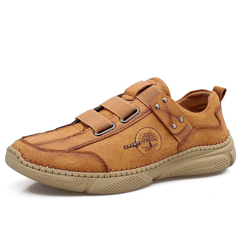 Genuine Leather Men's Business Casual Shoes British Style Comfortable Cowhide Thick Bottom Wear Resistant Soft Soles Men Sneaker
Genuine Leather Men's Business Casual Shoes British Style Comfortable Cowhide Thick Bottom Wear Resistant Soft Soles Men Sneaker