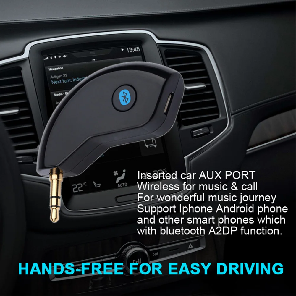 2 in 1 Bluetooth Audio Receiver AUX Car Kit Wireless Adapter 3.5mm Stereo Music Bluetooth Receivers Handsfree Headphone Reciever
2 in 1 Bluetooth Audio Receiver AUX Car Kit Wireless Adapter 3.5mm Stereo Music Bluetooth Receivers Handsfree Headphone Reciever