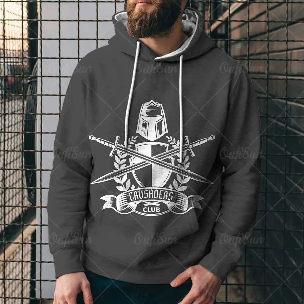 Catholic Knight Print Sweatshirt Men Oversized Hip Hop Hoodies Catholicism Cross Pattern Hooded Long Sleeve Casual Clothes
Catholic Knight Print Sweatshirt Men Oversized Hip Hop Hoodies Catholicism Cross Pattern Hooded Long Sleeve Casual Clothes