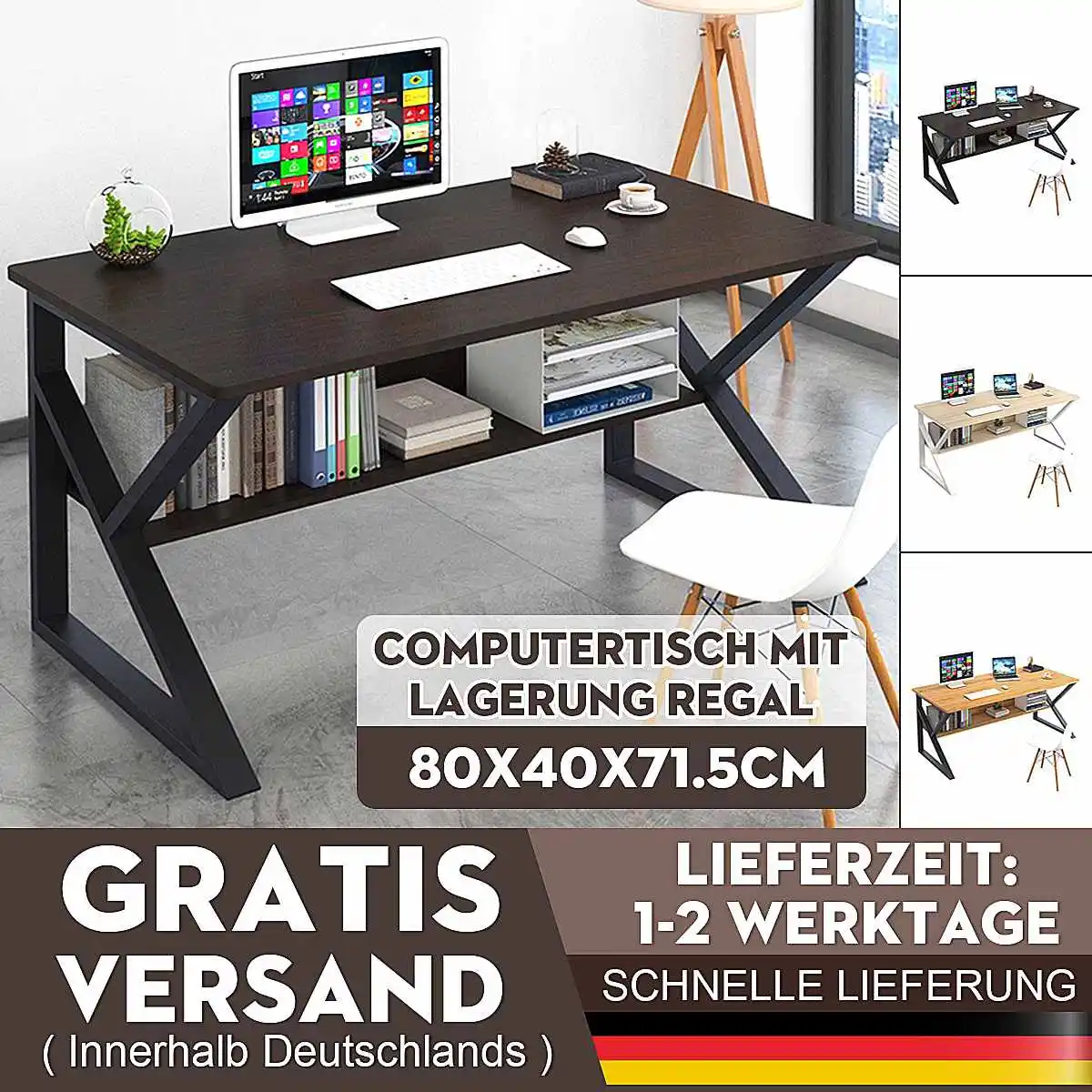 Simple Installation Computer Desk Laptop Portable Moisture-proof Office Writing Table Student Study Home Furniture 120x60CM
Simple Installation Computer Desk Laptop Portable Moisture-proof Office Writing Table Student Study Home Furniture 120x60CM