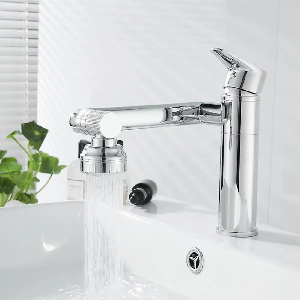 360 Degree Rotating Single Hole Faucet Hot And Cold Water Faucet Basin Faucet For Bathroom Sink Multifunctional B6u0
360 Degree Rotating Single Hole Faucet Hot And Cold Water Faucet Basin Faucet For Bathroom Sink Multifunctional B6u0