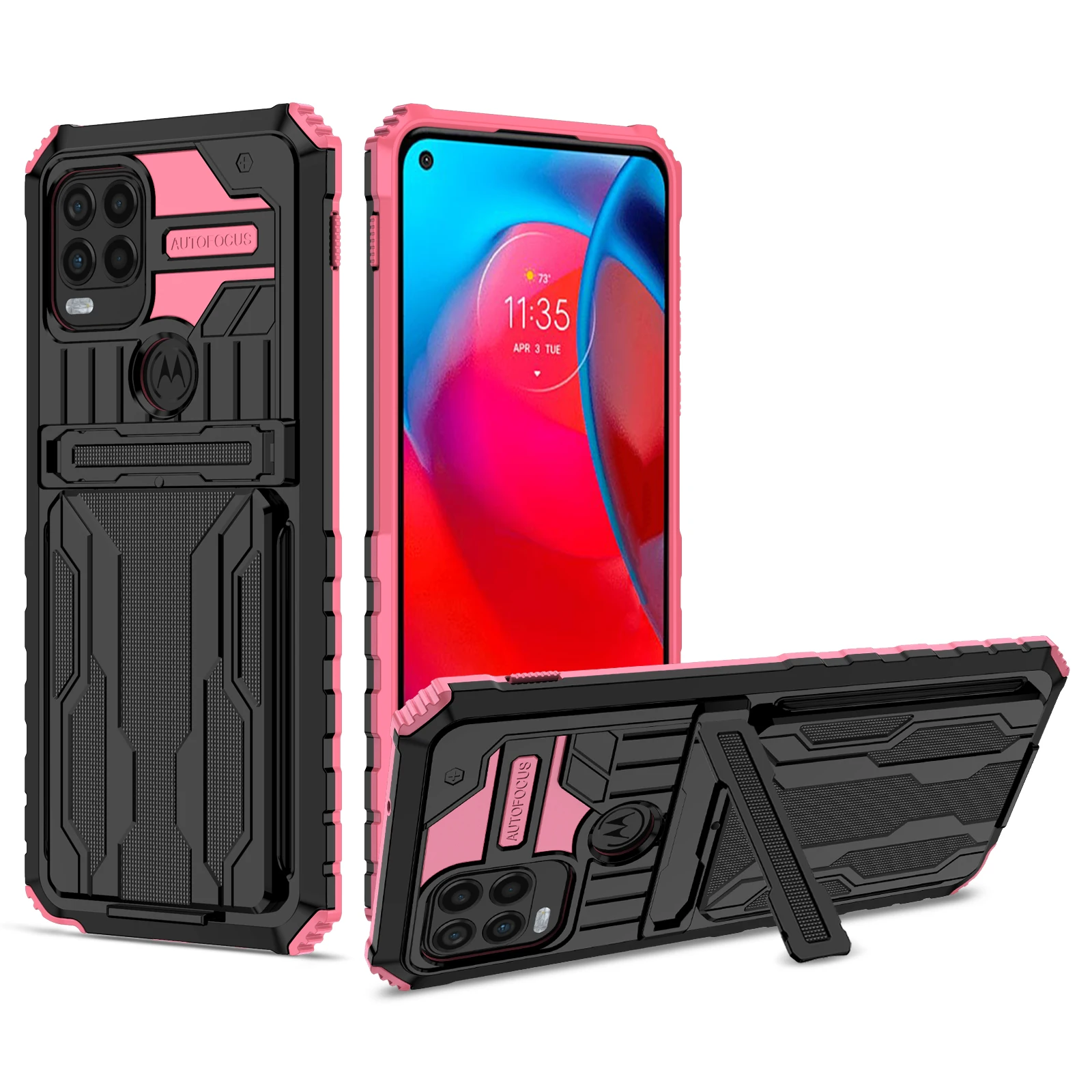 Shockproof Fashion Card Slot Phone Case For Motorola Moto G9 Plus G10 G20 G30 G POWER STYLUS 2021 5G With Holder Armor PC Cover
Shockproof Fashion Card Slot Phone Case For Motorola Moto G9 Plus G10 G20 G30 G POWER STYLUS 2021 5G With Holder Armor PC Cover