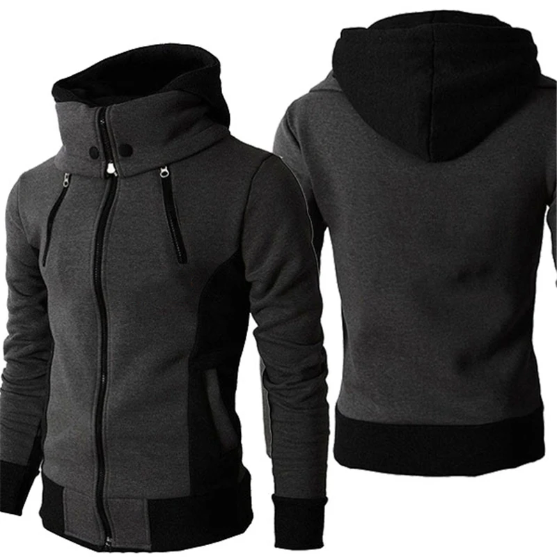 Winter Mens Plus Size Sweatshirt Jackets Autumn Casual Fleece Coats Solid Color Mens Sportswear Stand Collar Sliming Jackets
Winter Mens Plus Size Sweatshirt Jackets Autumn Casual Fleece Coats Solid Color Mens Sportswear Stand Collar Sliming Jackets
