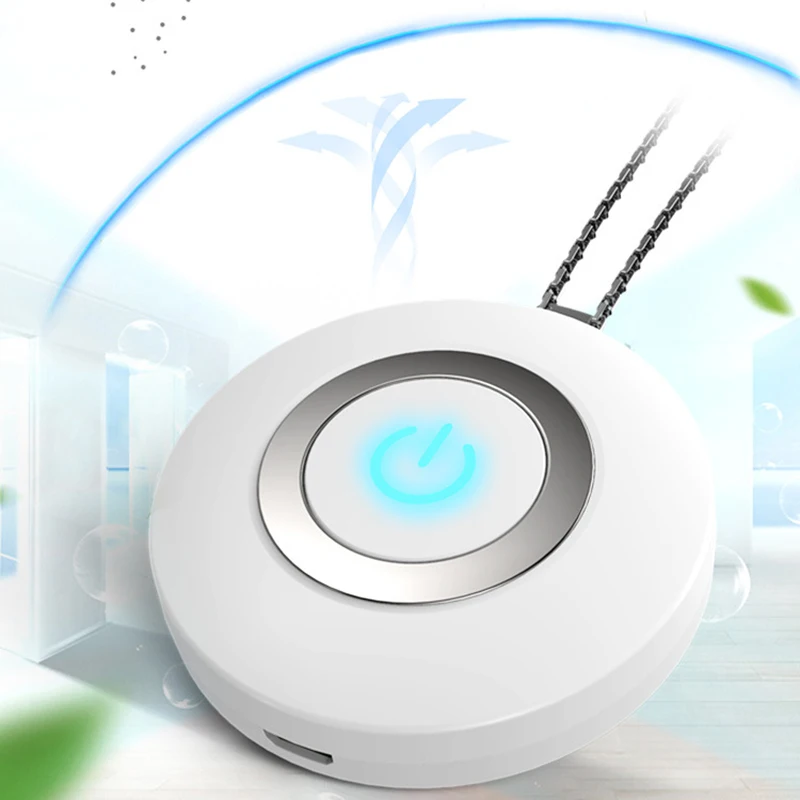 Wearable Air Purifier Necklace Mini Portable USB Air Cleaner Negative Ion Generator Low Noise Air Freshener
Wearable Air Purifier Necklace Mini Portable USB Air Cleaner Negative Ion Generator Low Noise Air Freshener