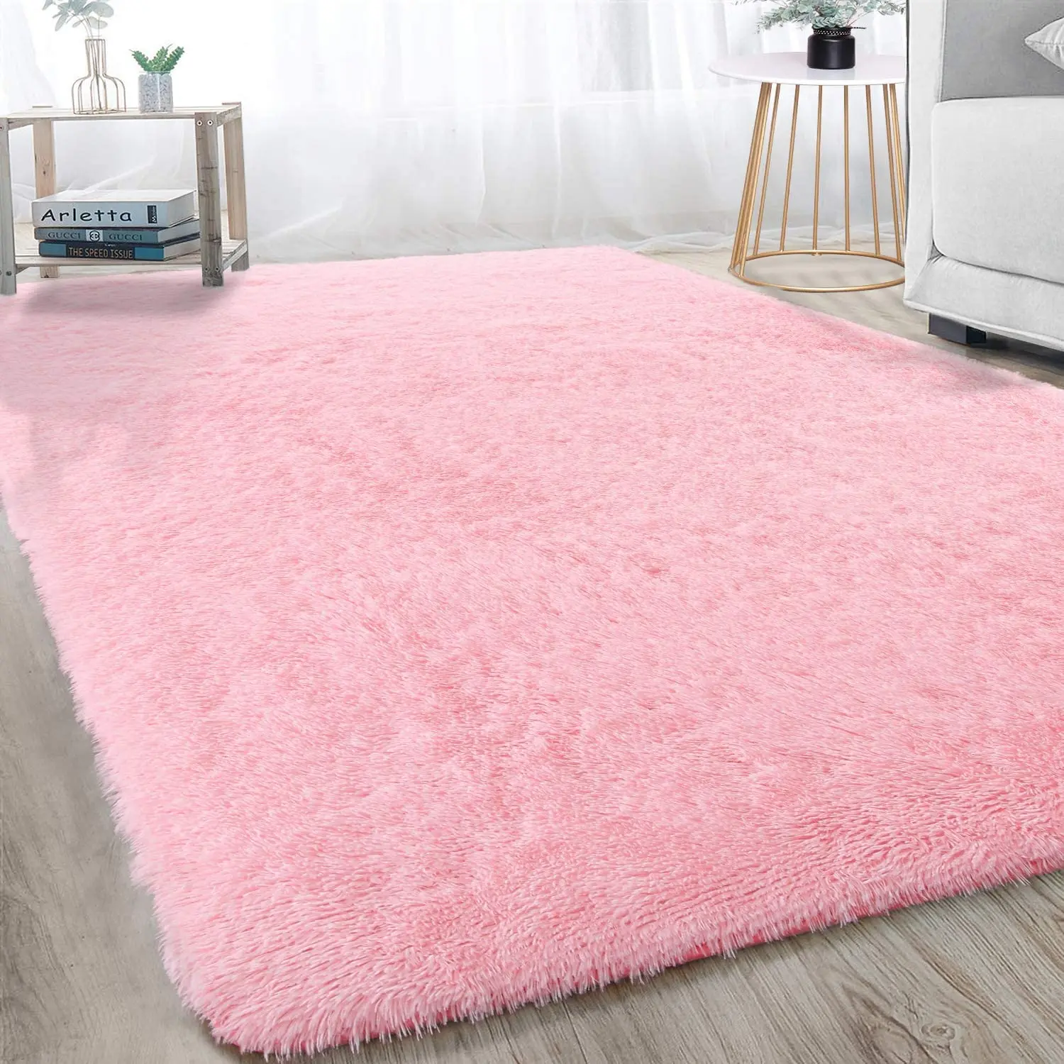 Soft Indoor Fluffy Shag Fur Area Rug Living Room Carpet Shag Furry Rug Rectangle Fluffy Bedside Rug Modern Plush Nursery Carpet
Soft Indoor Fluffy Shag Fur Area Rug Living Room Carpet Shag Furry Rug Rectangle Fluffy Bedside Rug Modern Plush Nursery Carpet