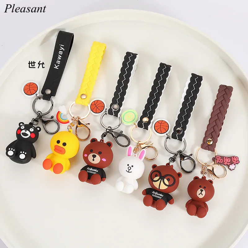 6PCS/Set of Cartoon Hot-selling Bear Doll Key Chain Accessories Bag Pendant Wholesale Key Ring Free Shipping
6PCS/Set of Cartoon Hot-selling Bear Doll Key Chain Accessories Bag Pendant Wholesale Key Ring Free Shipping