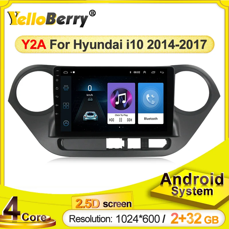 2.5D Android 2G+32G Car Radio Multimedia Player For Hyundai Grand I10 2013 2014 2015 2016 Audio Auto Video GPS Navigation
2.5D Android 2G+32G Car Radio Multimedia Player For Hyundai Grand I10 2013 2014 2015 2016 Audio Auto Video GPS Navigation