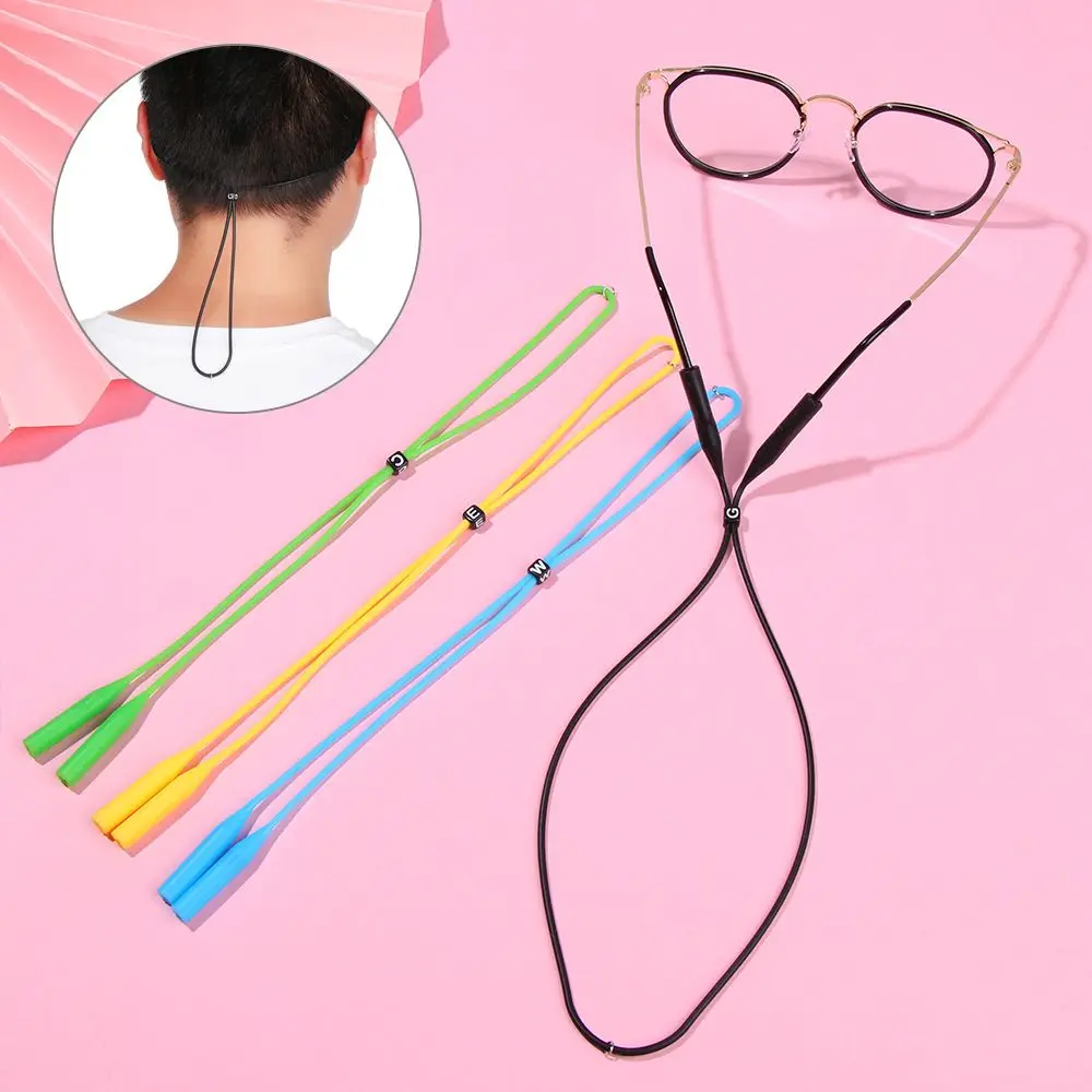 1PC Silicone Glasses Strap Anti-Slip Sports Eyeglasses Sunglasses Rope Neck Cord Eyewear Lanyard Glasses Chain For Men And Women
1PC Silicone Glasses Strap Anti-Slip Sports Eyeglasses Sunglasses Rope Neck Cord Eyewear Lanyard Glasses Chain For Men And Women
