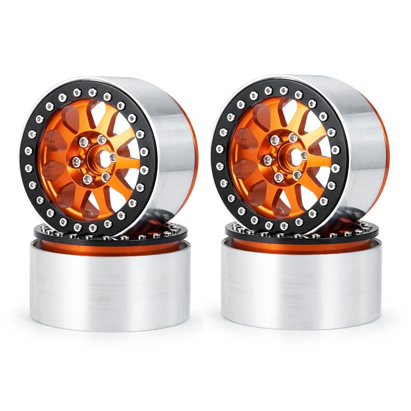 4PCS Metal 2.2 Beadlock Wheel Hub Rims for 1/10 RC Crawler Axial SCX10 RR10 Wraith 90056 90048 Traxxas TRX4 TRX-6
4PCS Metal 2.2 Beadlock Wheel Hub Rims for 1/10 RC Crawler Axial SCX10 RR10 Wraith 90056 90048 Traxxas TRX4 TRX-6