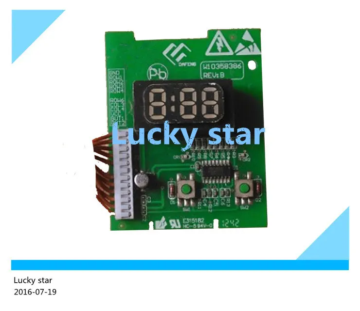 good working for washing machine Computer board WFS1070CW WFS1070CS W10358386 press key display board
good working for washing machine Computer board WFS1070CW WFS1070CS W10358386 press key display board