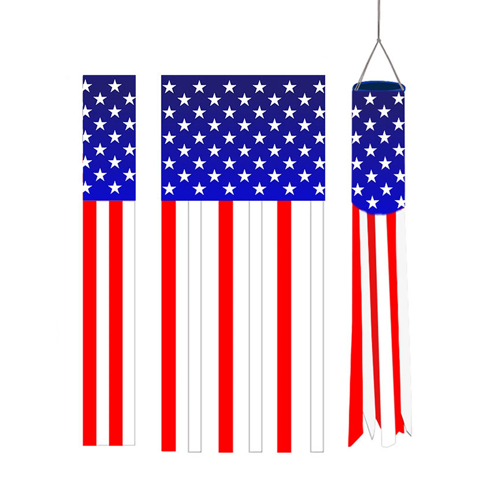 American Flag Windsock Outdoor Hanging 4th of July Decor with Printed Stars Fade Resistant Patriotic Decorations VJ-Drop
American Flag Windsock Outdoor Hanging 4th of July Decor with Printed Stars Fade Resistant Patriotic Decorations VJ-Drop