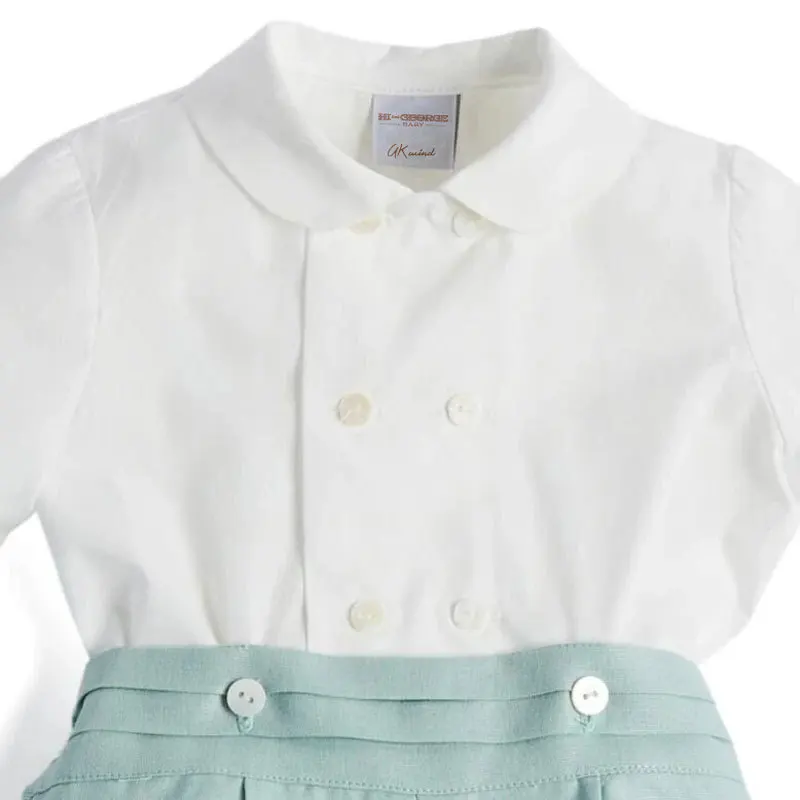 Boys Spanish Boutique Clothing Set 2021 Boy Summer Clothes Suit Infant Cotton Shirt + Suspender Pants Baby Birthday Party Outfit
Boys Spanish Boutique Clothing Set 2021 Boy Summer Clothes Suit Infant Cotton Shirt + Suspender Pants Baby Birthday Party Outfit