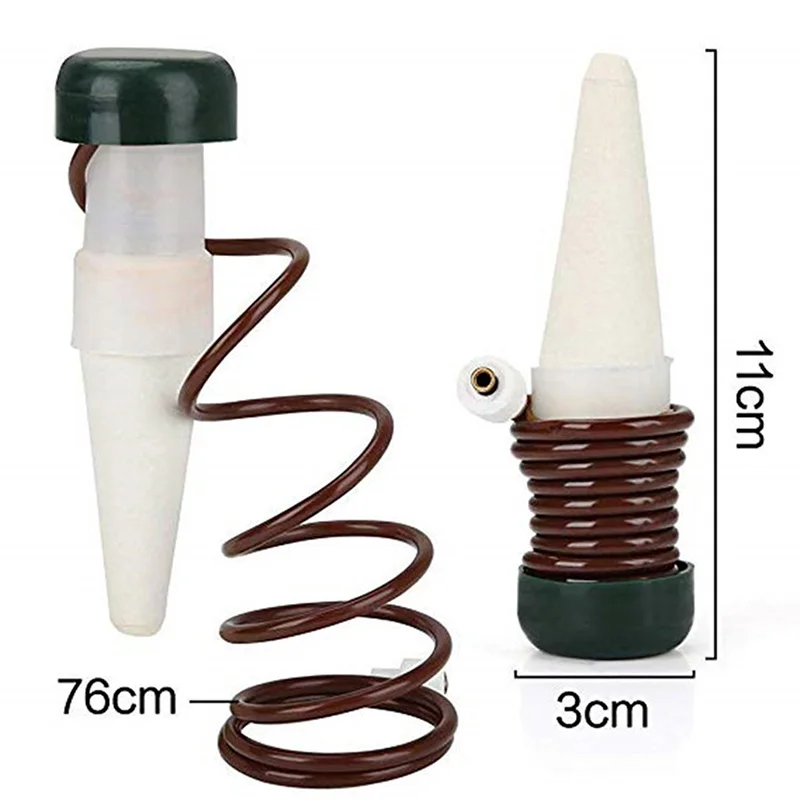4x Garden Ceramic Delicate Drip System Plant Watering Stake Automatic Supply to Plants
4x Garden Ceramic Delicate Drip System Plant Watering Stake Automatic Supply to Plants