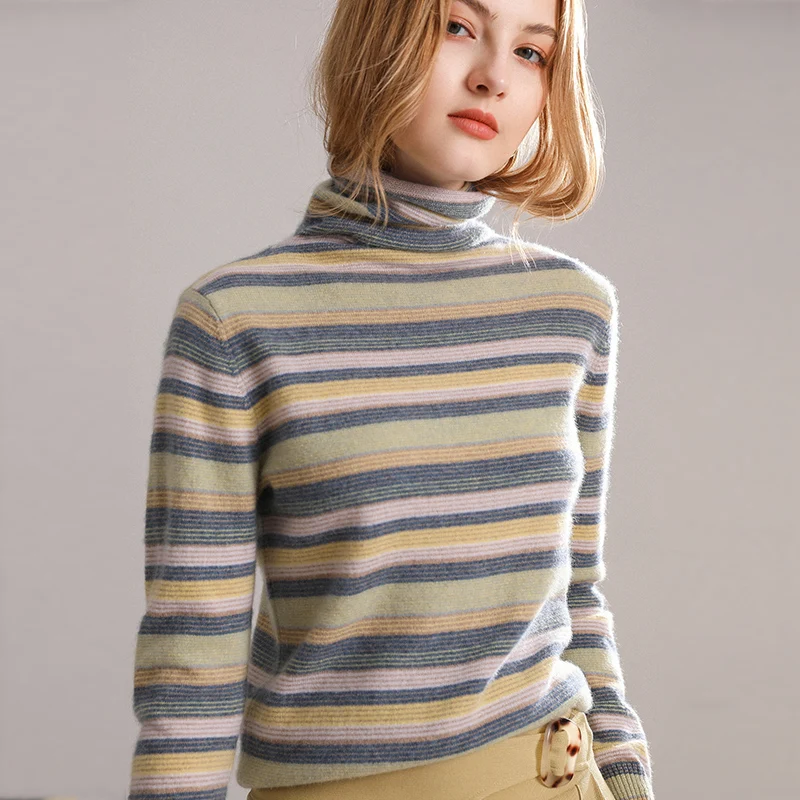 Best Grade Ladies Jumpers 100% Pashmina Knitting Sweaters Hot Sale Turtleneck Long Sleeve Pure Cashmere Knitwear Woman Clothes
Best Grade Ladies Jumpers 100% Pashmina Knitting Sweaters Hot Sale Turtleneck Long Sleeve Pure Cashmere Knitwear Woman Clothes
