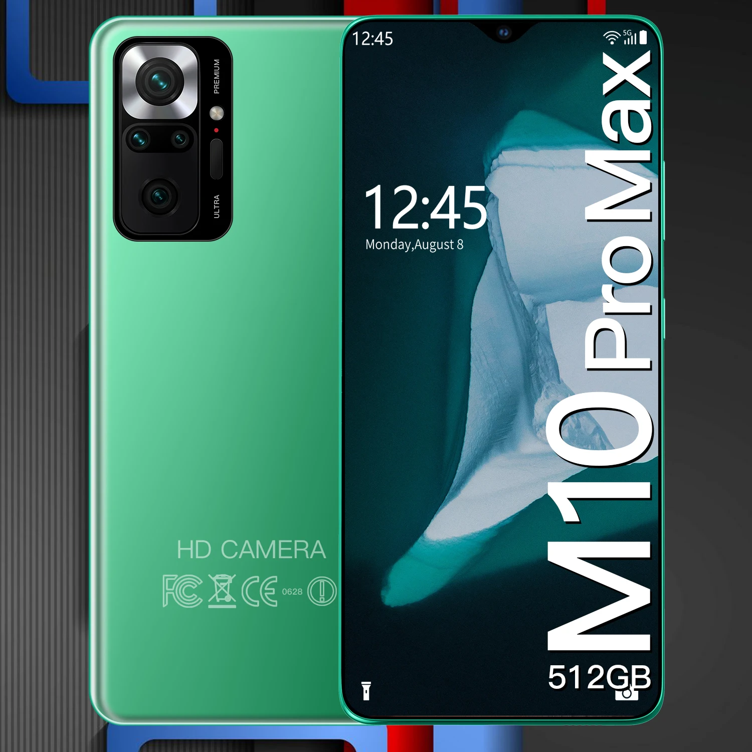 SANSUMG Galax M10 Pro Max 5G 2021 New 6.7Inch 6000mAh Battery 4G/5G WIFI Mobile Phone Snapdragon888 16+512GB Dual SIM Cellphone
SANSUMG Galax M10 Pro Max 5G 2021 New 6.7Inch 6000mAh Battery 4G/5G WIFI Mobile Phone Snapdragon888 16+512GB Dual SIM Cellphone
