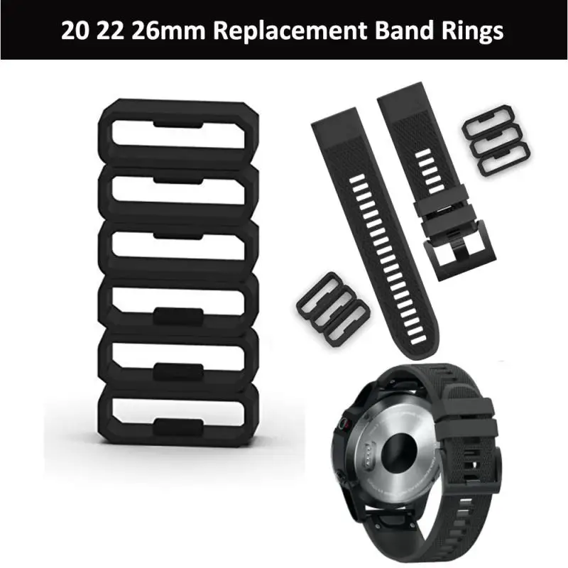 Replacement Rubber Watch Strap Band Keeper Loop Security Holder Retainer Ring For Garmin Fenix 6S 6X 6 Pro 5X 5S 5 Plus
Replacement Rubber Watch Strap Band Keeper Loop Security Holder Retainer Ring For Garmin Fenix 6S 6X 6 Pro 5X 5S 5 Plus