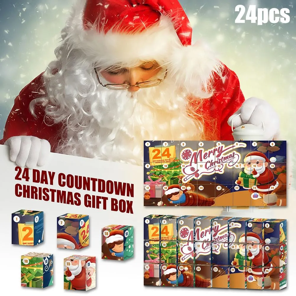 Christmas Gift Box Blind Box Party Child Presents Decor Christmas Advent Calendar Box 24Days Navidad Xmas Gift Box New Year 2022
Christmas Gift Box Blind Box Party Child Presents Decor Christmas Advent Calendar Box 24Days Navidad Xmas Gift Box New Year 2022