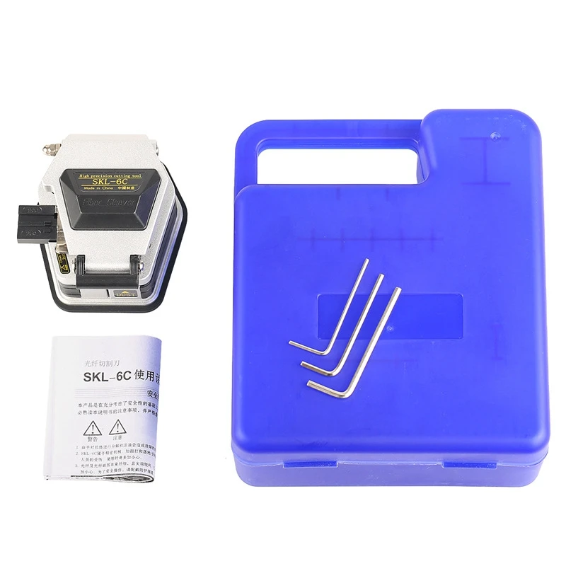 Fiber Cleaver Ftth Fiber Optic Tools Skl-6C Cable Cutting Fiber Optic Knife Tools Fiber Cleavers 12 Surface Blade
Fiber Cleaver Ftth Fiber Optic Tools Skl-6C Cable Cutting Fiber Optic Knife Tools Fiber Cleavers 12 Surface Blade