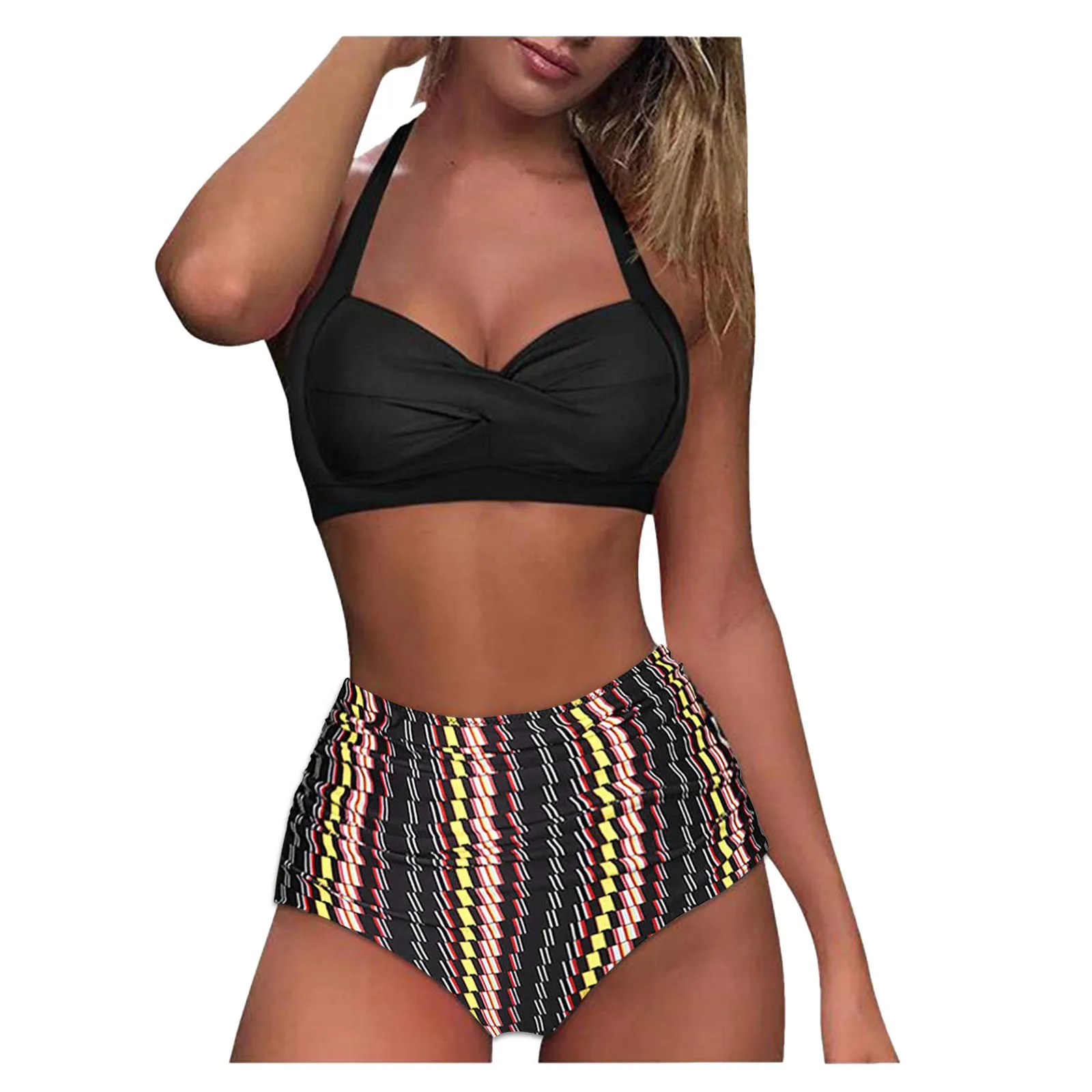 2021 New Sexy Bikinis Women Solid Fashion Balck Swimsuit Push-Up Brazilian Bandage Bathing Suits Lady Summer Swimwear Bather
2021 New Sexy Bikinis Women Solid Fashion Balck Swimsuit Push-Up Brazilian Bandage Bathing Suits Lady Summer Swimwear Bather